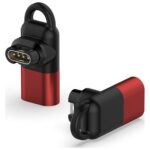 Adapter Lightning MajesticLine for Charging Garmin Watches red - imagine 3