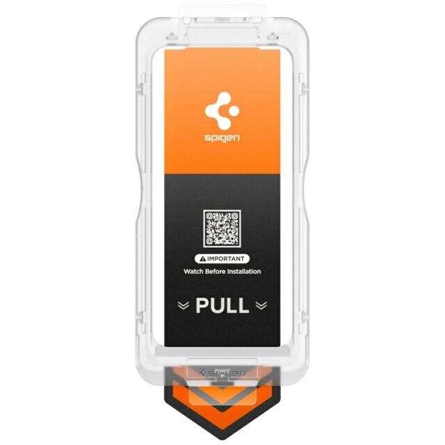 Tempered glass Spigen Glas.TR EZ FIT PRO HD for Samsung Galaxy S26 Ultra transparent 2 pcs - imagine 5