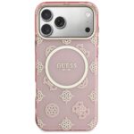 Etui Guess IML Peony Dot MagSafe do       iPhone 17 Pro Max różowy - imagine 3