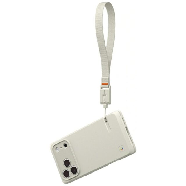 Universal leash handstrap Spigen DA30S-LS Lanyard stone - imagine 3