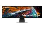 Samsung G95SC computer monitor 124.5 cm (49 ) 5120 x 1440 pixels Dual QHD OLED Silver