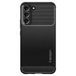 Spigen Rugged Armor Samsung S901 S22 matte black ACS03986 - imagine 2