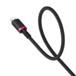 Baseus Dura Type A to IP 2.4A fast charging cable Black  Red - imagine 5