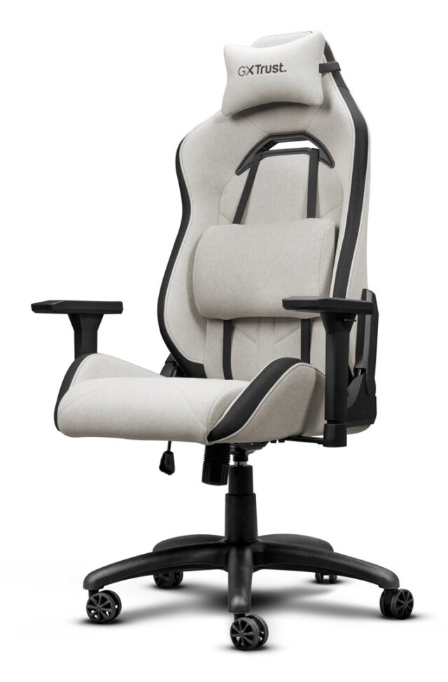 Trust 25532 video game chair PC gaming chair Padded seat Beige - imagine 2