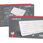 GENESIS Thor 230 TKL keyboard Gaming USB + RF Wireless + Bluetooth QWERTY US English White
