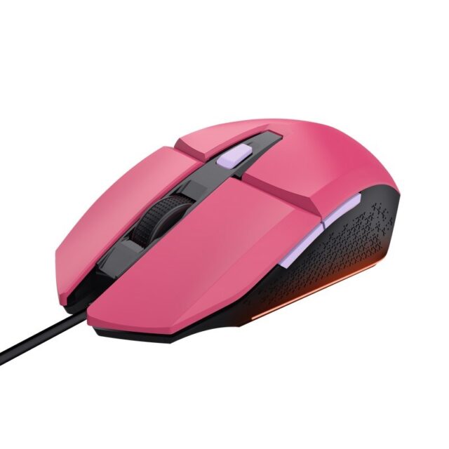 Trust Felox Gaming wired mouse GXT109P pink - imagine 3