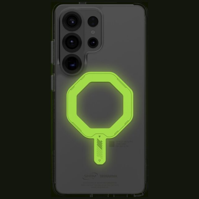 Case Skinarma Saido Mag-Charge for        Samsung Galaxy S26 Ultra niteglow - imagine 4