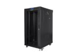Lanberg FF01-6822-12BL rack cabinet 22U Freestanding rack Black - imagine 6