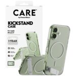 Case CARE by PanzerGlass Feature w. Kickstand MagSafe for iPhone 17 transparent - imagine 4