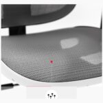 Ergonomic chair Diablo Chairs V-Basic white-gray - imagine 5