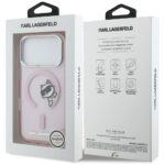 Etui Karl Lagerfeld IML Peekaboo MagSafe  do iPhone 17 Pro różowy - imagine 8
