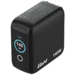 Verbatim Mini GaN mains charger 140W 3xUSB-C PD/1x USB-A QC EU/UK/USA adapter black 30240 - imagine 3