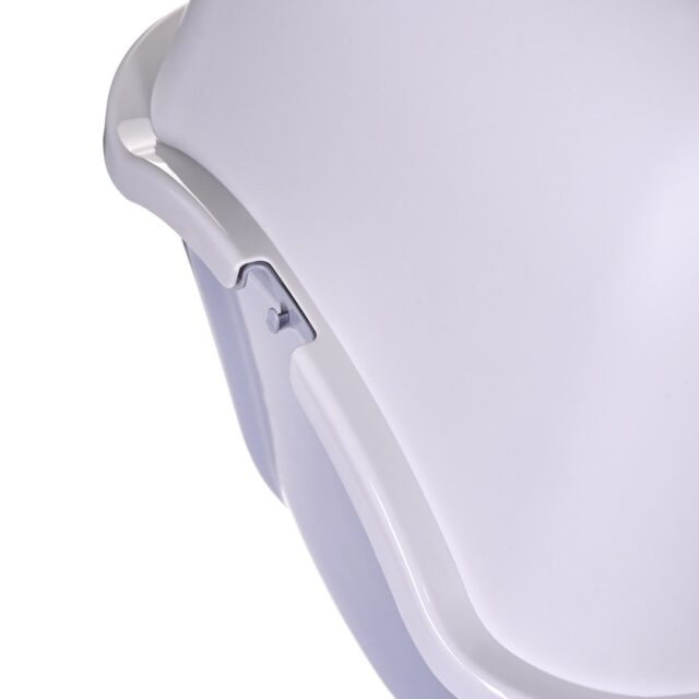 DIAMENTIQ BAYA whie/light grey -  cat litter box - 55 5 x 40 x 38 7 cm - imagine 9