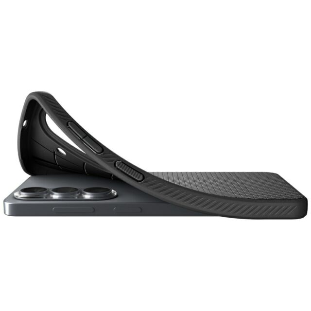 Case Spigen Liquid Air for Samsung Galaxy S26 matte black - imagine 6