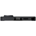 Case PITAKA Edge Case MagSafe for Samsung Galaxy S26 Ultra Black/Grey Twill - imagine 6