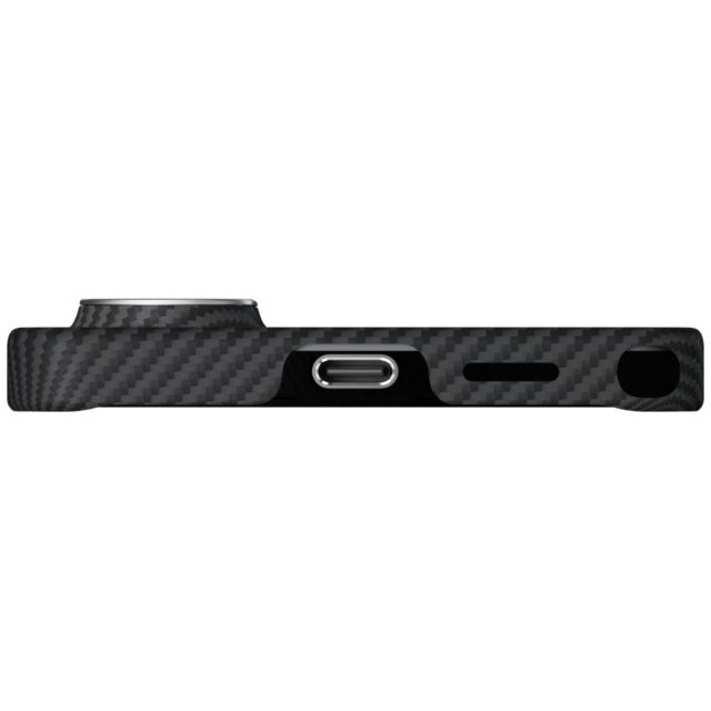 Case PITAKA Edge Case MagSafe for Samsung Galaxy S26 Ultra Black/Grey Twill - imagine 6