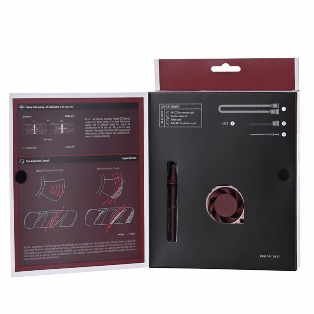 Noctua NF-A4X20 5V computer cooling component Computer case Fan 4 cm Beige  Brown - imagine 6