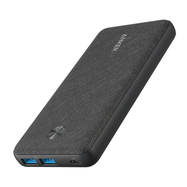 POWER BANK USB 20000MAH BLACK/A1365G11 ANKER - imagine 6