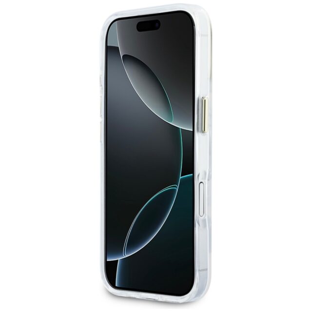 Case Karl Lagerfeld IML Choupettes Karl  Script Logo MagSafe for iPhone 17 transparent - imagine 5