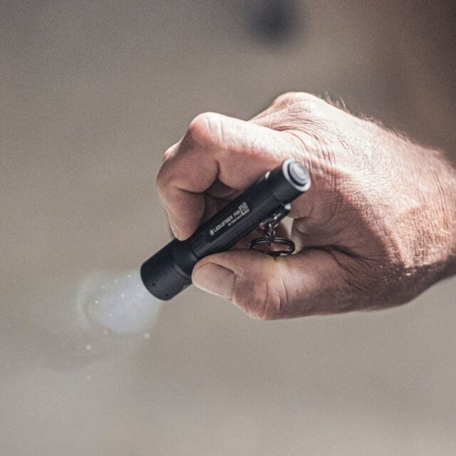 Ledlenser P3R Black Keyring flashight LED - imagine 6