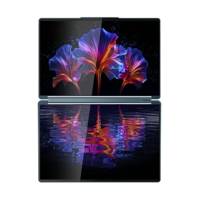 Lenovo Yoga Book 9 14IAH10 Intel Core Ultra 7 255H 35.6 cm (14 ) Touchscreen 2.8K 32 GB LPDDR5x-SDRAM 1 TB SSD Wi-Fi 7 (802.11be) Windows 11 Pro Teal - imagine 5