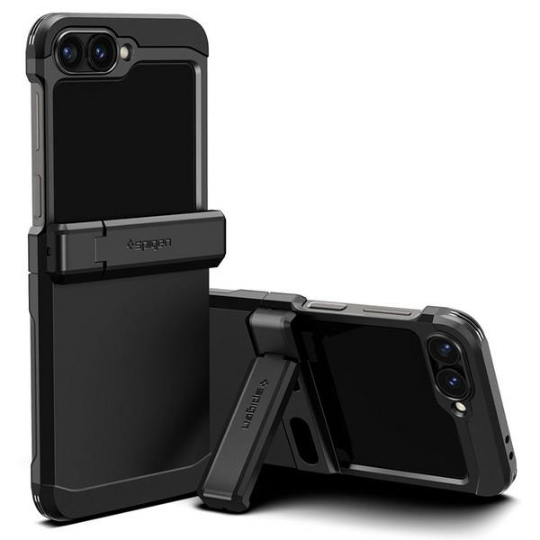 cps-2901854c63ac5791fc3ef3557367cfdd-2026-03-22-03-49-24 Spigen Tough Armor Pro Sam Z Flip 6 black ACS07849 - imagine 1