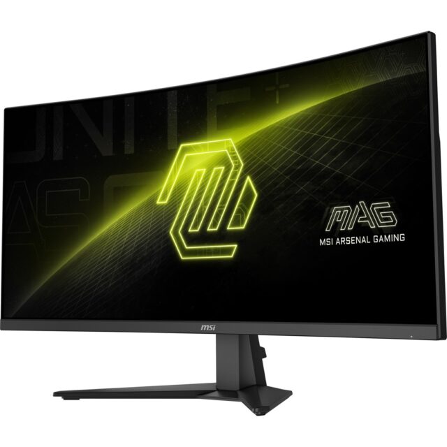 MSI MAG 346CQ computer monitor 86.4 cm (34 ) 3440 x 1440 pixels UltraWide Dual Quad HD LCD Black - imagine 9