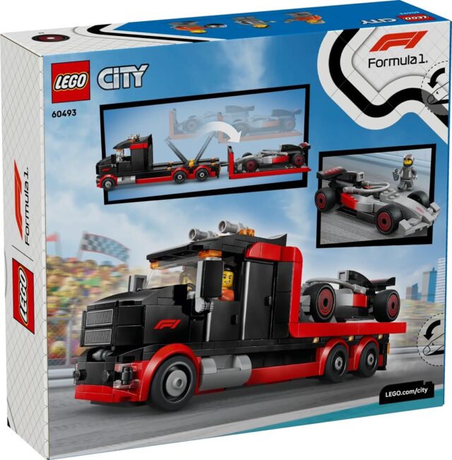 LEGO CITY 60493 F1 Display Truck with Audi F1 Race Car - imagine 2