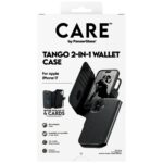 Case CARE by PanzerGlass Feature Tango 2w1 Wallet Case MagSafe for iPhone 17 black - imagine 5