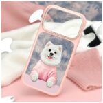 Etui Nimmy Gentle Pets Series Dog         MagSafe do iPhone 17 Pro różowy - imagine 7