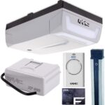 FAAC D1000 garage door kit with 3m two-piece Kevlar rail