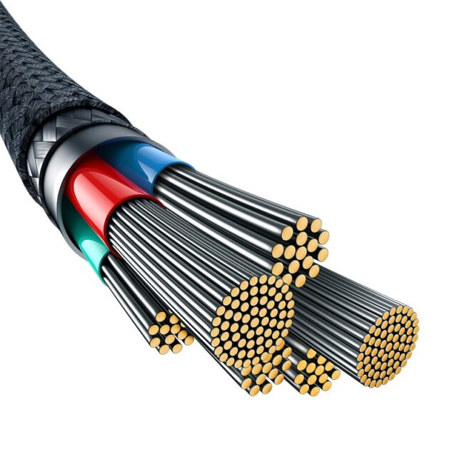 Baseus Unbreakable USB C to USB C cable 1 m 100 W - imagine 6