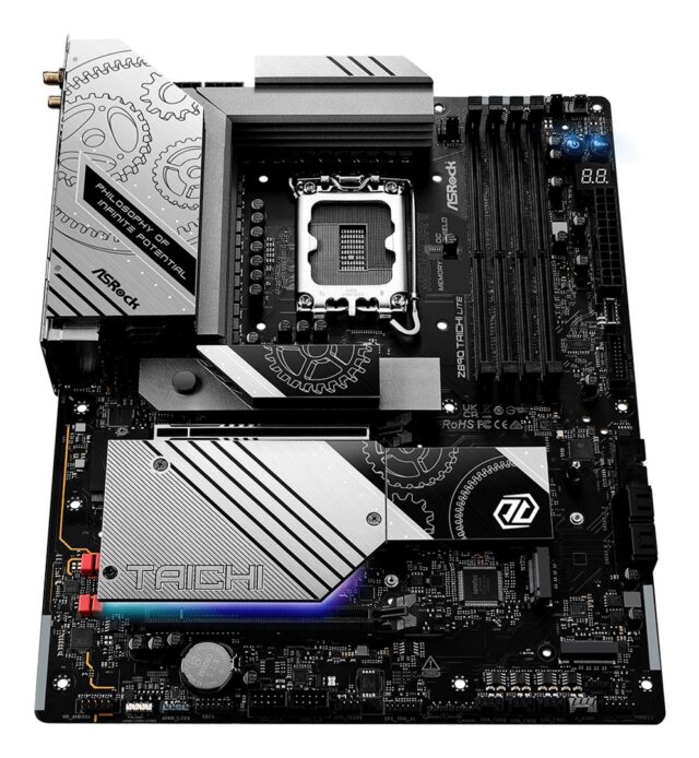 Asrock Z890 Taichi Lite Intel Z890 LGA 1851 (Socket V1) ATX - imagine 8