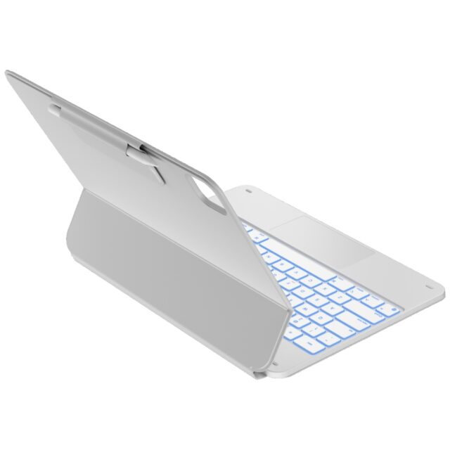 Case Typecase Edge with keyboard for iPad  Pro 13" 2024/2025 white - imagine 6