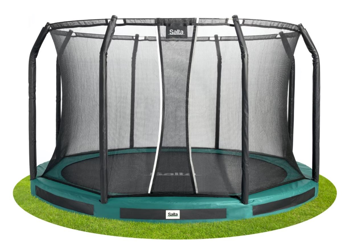 cps-29e5645d1a0920294ed1982a78e5b5f0-2026-03-28-19-59-43 Trampoline Premium Ground Combo 366 cm green - imagine 1