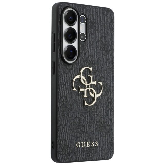 Case Guess 4G Big Metal Logo for Samsung  Galaxy S26 Ultra black - imagine 5