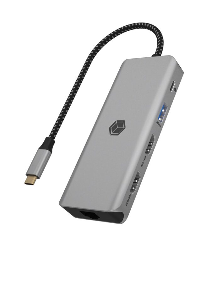 ICY BOX Docking Station 9-in-1 Portable USB - imagine 2