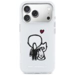 Etui Karl Lagerfeld Karl & Choupette      Back MagSafe do iPhone 17 Pro Max przezroczysty - imagine 3