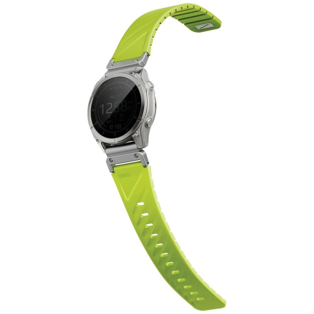 cps-2a2ec393155e48b4ad43ca00804f1540-2026-03-22-03-21-26 UNIQ Fluo Strap for Garmin 26mm Lime - imagine 1