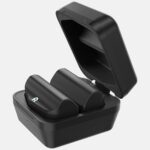 Charging capsules with Rokid Power Capsule case for Rokid AI glasses black