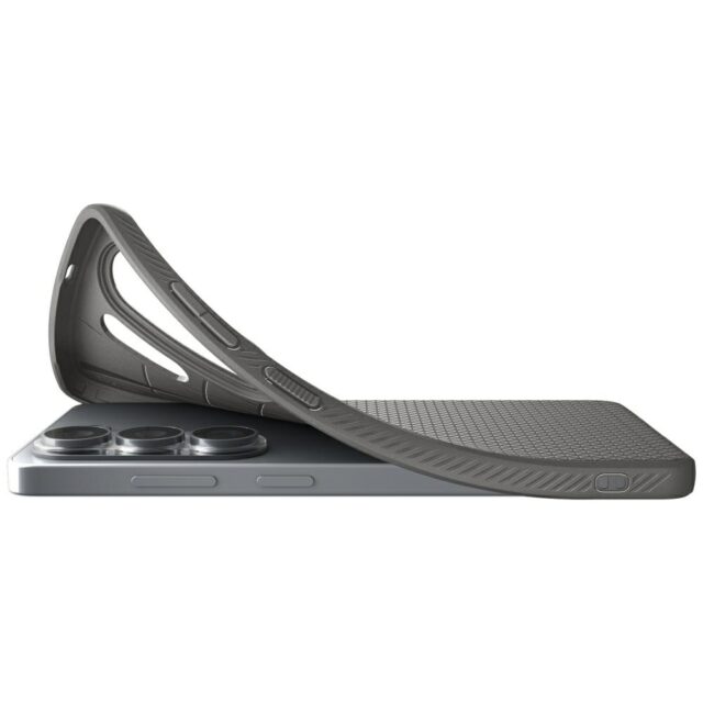 Case Spigen Liquid Air for Samsung Galaxy S26 Ultra marble grey - imagine 5