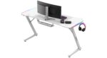Huzaro Hero 3.3 White  RGB - gaming table - imagine 3