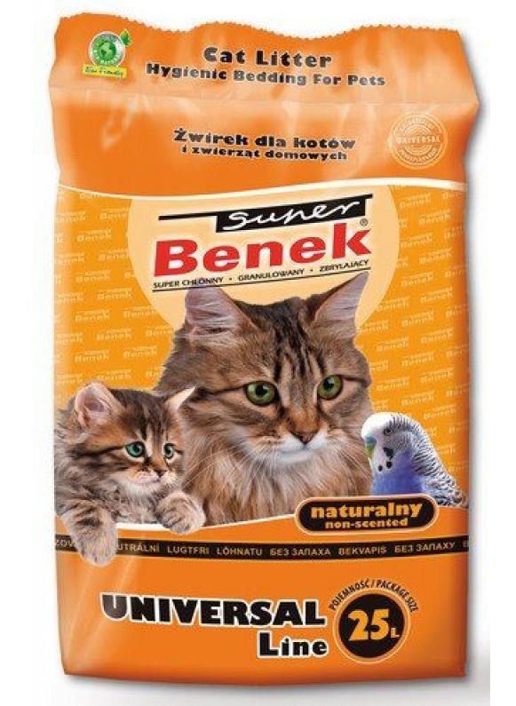 cps-2a86d54bf8fb214cd90e9000b3eb0ba5-2026-03-01-21-04-02 Certech Super Benek Universal Natural - Cat Litter Clumping 25 l - imagine 1