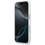 Etui Karl Lagerfeld IML Karl & Choupette  Peekaboo Logo MagSafe do iPhone 17 Pro biały - imagine 5