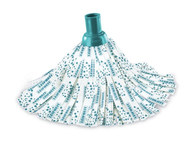 Leifheit 56792 mop Metal  Plastic  Viscose Turquoise  White - imagine 4