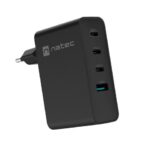 NATEC NUC-2234 mobile device charger Laptop  Smartphone Black AC Fast charging Indoor