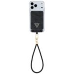 Zestaw portfel + hand strap Guess         triangle MagSafe czarny - imagine 2