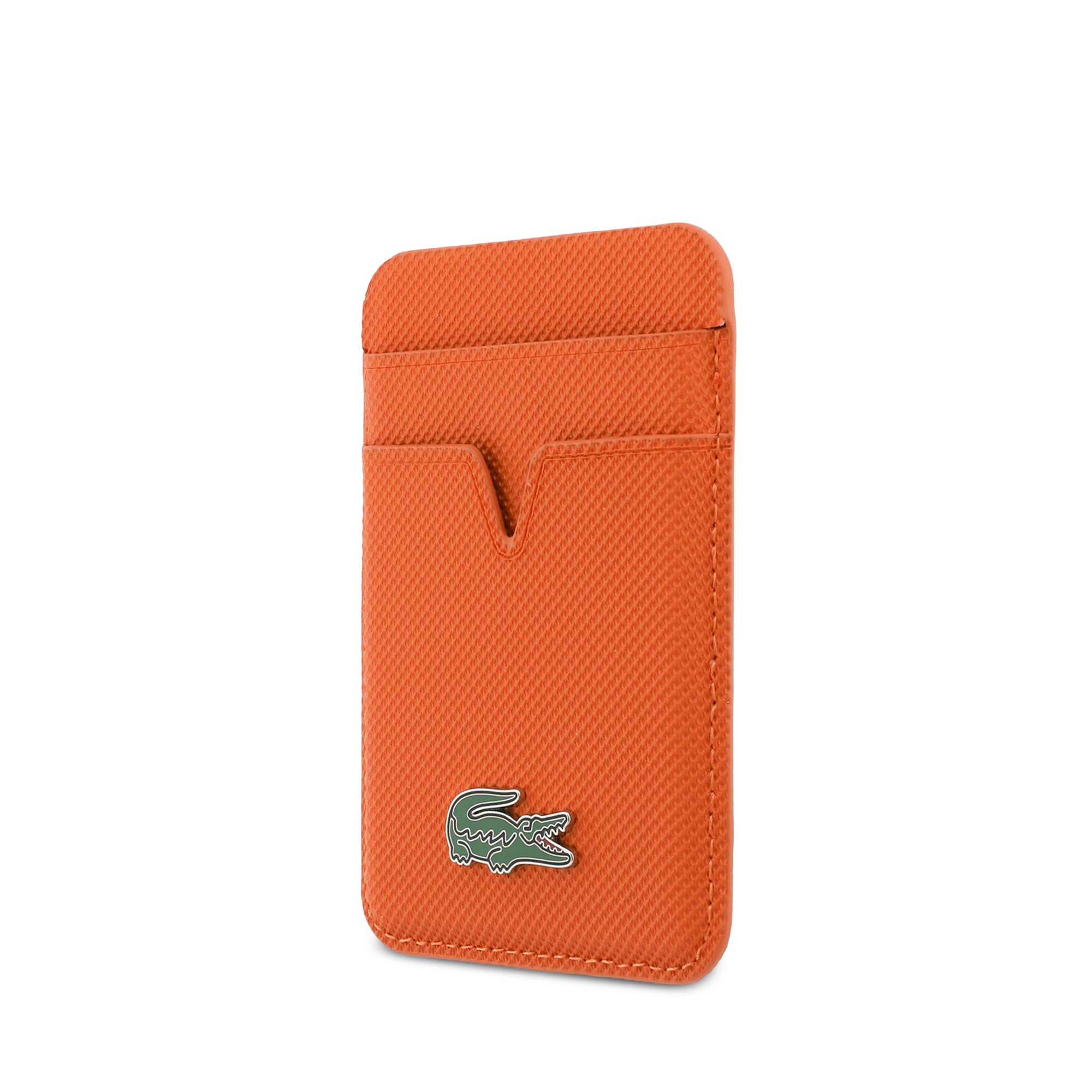 cps-2b206b3a4edd420295b96e5959bcbd69-2026-03-25-14-16-19 Lacoste PU Iconic Petit Pique MagSafe Peněženka Orange - imagine 1