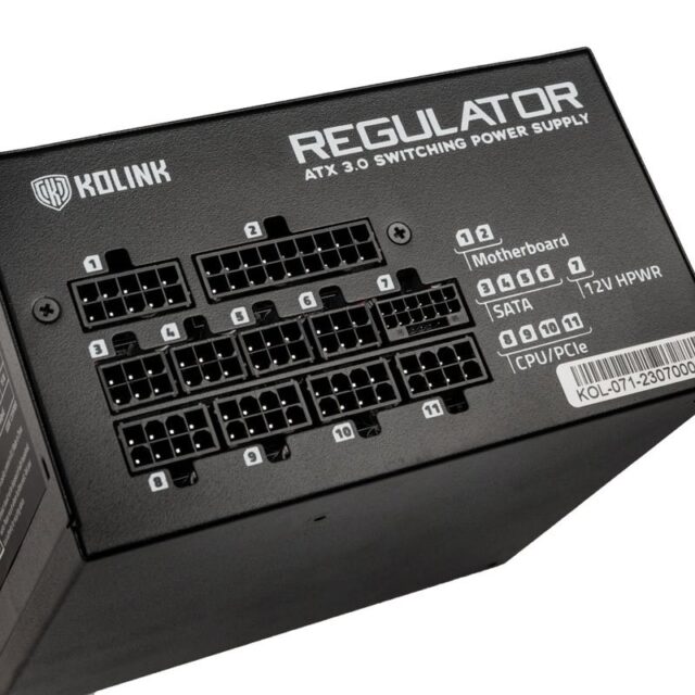 Kolink Regulator 80 PLUS Gold PSU  ATX 3.0  PCIe 5.0  modular - 750 Watts - imagine 5