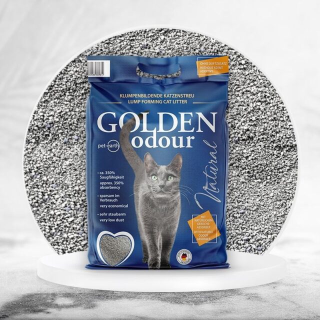 GOLDEN Odour Natural - bentonite litter - 14kg - imagine 4